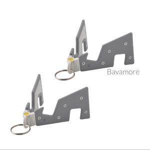 IKEA Holder for mobile phone, gray NEW- SET OF 2